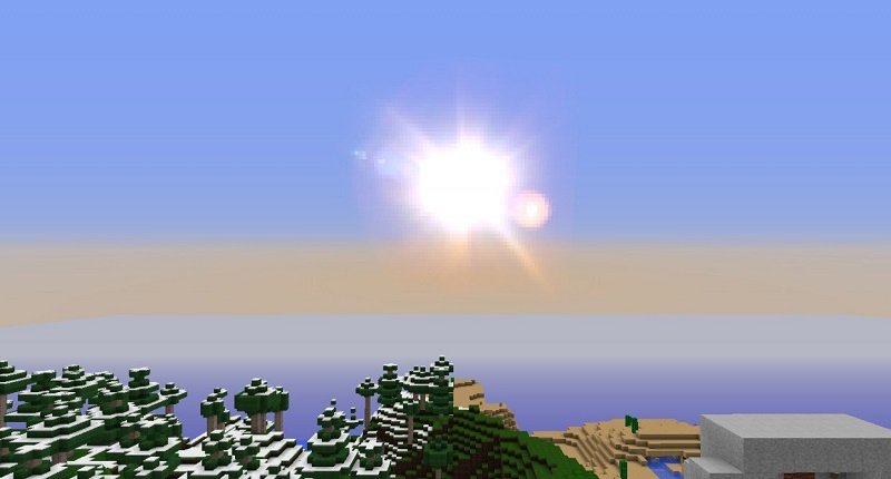 [1.4.7] GodlyCraft [128x] - Обновленное солнце и луна