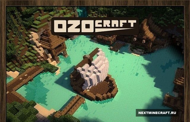 [1.5.2] OzoCraft [32x] - Мягкие текстуры