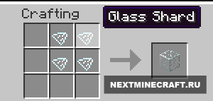 [1.5.2] Glass Shards Mod - Новая физика стекла