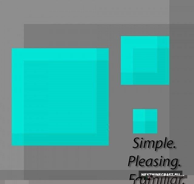 Майнкрафт [1.6.2] Small Squres [8х] - Симпл текстуры