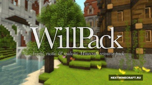 [1.6.4] WillPack [32x] - Красивые текстуры