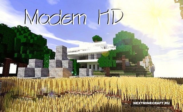[1.7.2] Modern HD Resource Pack [64х]