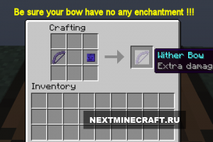 Wither Bow [1.6.4] - Мощные луки