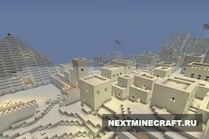 Sandstorm map for Hunger Games - Пустынный город