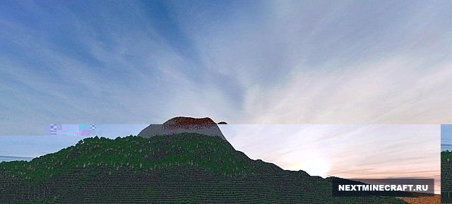 Giant volcano