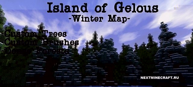 Island of Gelous -Winter Map