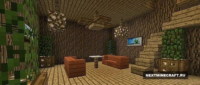 A Minecraft Tree house