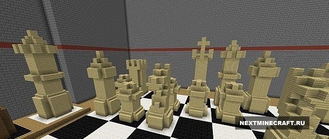 Playable Chess in Minecraft
