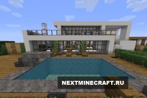 Minecraft Modern House - Современный дом