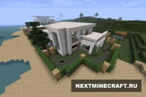 Minecraft Modern House - Современный дом