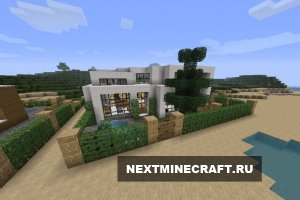 Minecraft Modern House - Современный дом