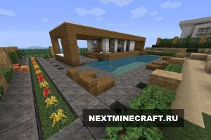 Minecraft Modern House - Современный дом