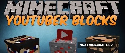 Youtuber Blocks [1.6.4]