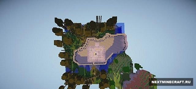 HARDCORE MAP: Minecraft Battle Coliseum